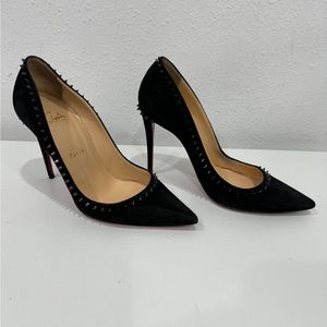 Christian Louboutin Black Anjalina Heels